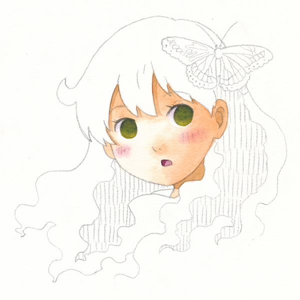 肌色完成