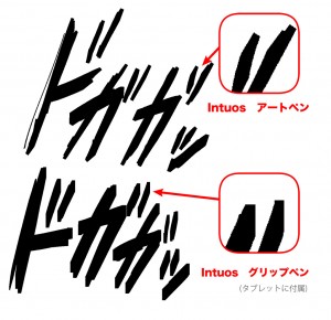 マーカー風の描画サンプル