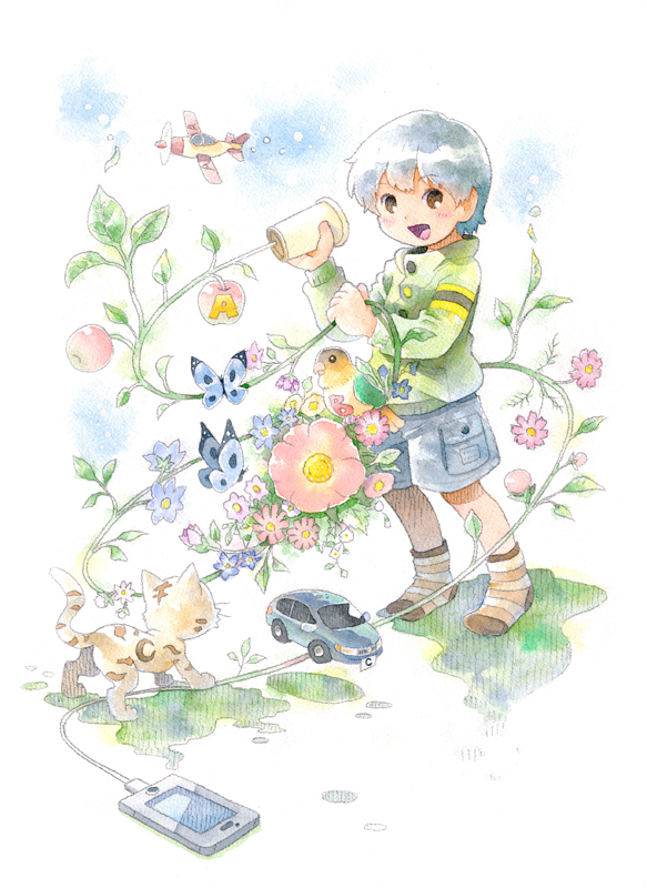 カルチャー宣伝イラスト